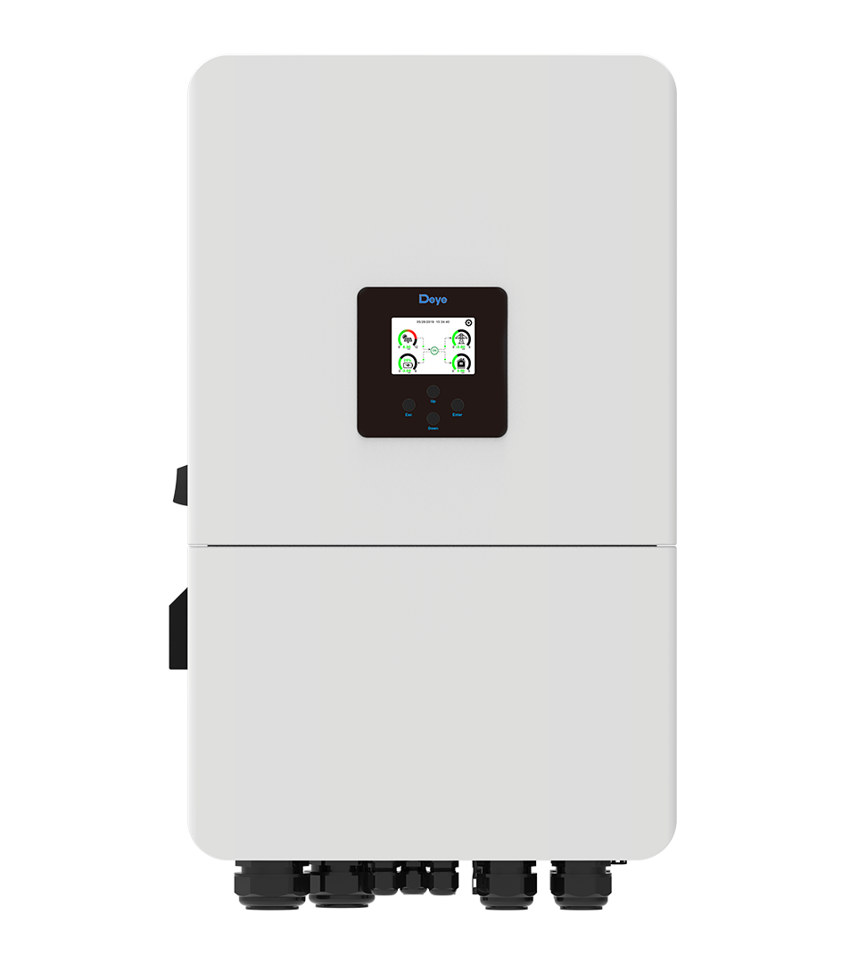 DEYE 20kw 3F hibrīda invertors, 48V, LV (zemsprieguma), integrēta AI (mākslīgā intelekta) funkcija