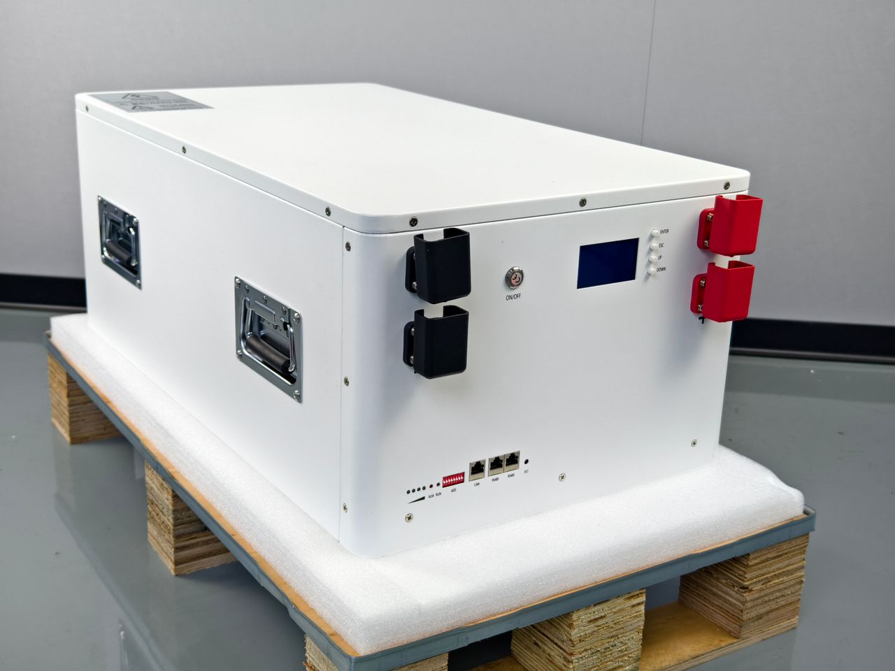 16,38 kwh 48V (51.2V) LiFePO4 akumulators hibrīda invertoriem, Seplos, CALB Grade A 320Ah