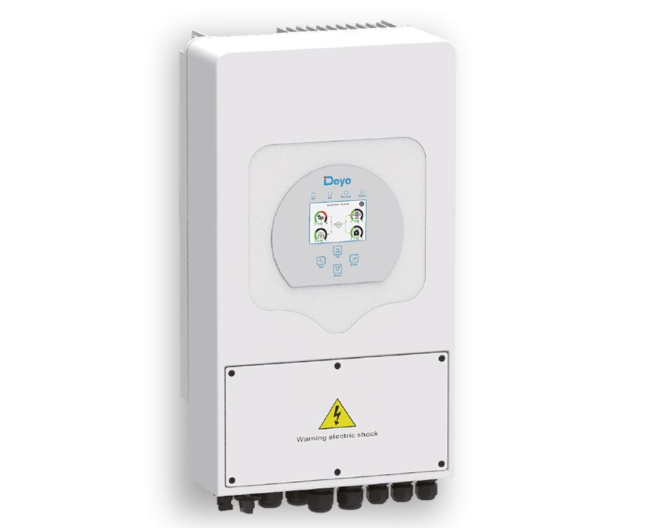 DEYE 5kw 1F hibrīda invertors, 48V, LV (zemsprieguma), integrēta AI (mākslīgā intelekta) funkcija