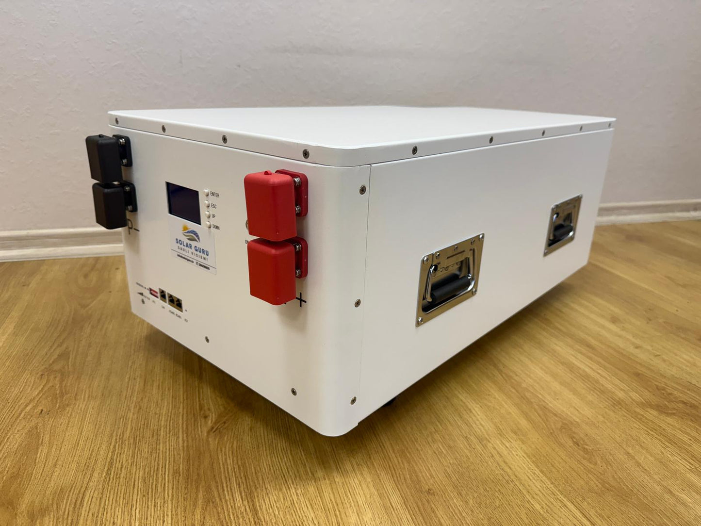 16,38 kwh 48V (51.2V) LiFePO4 akumulators hibrīda invertoriem, Seplos, CALB Grade A 320Ah