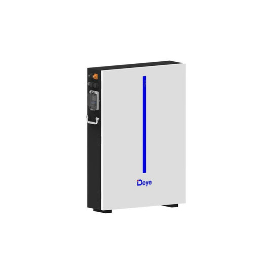 DEYE 6,14kwh LiFePO4 LV 48V (51.2V) 120Ah RM6.1 pie sienas montējams akumulators,